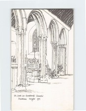 Postcard Interior St. Just-in-Roseland Church in Cornwall England picture