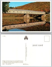 Windsor Cornish Covered Bridge Vermont Postcard picture