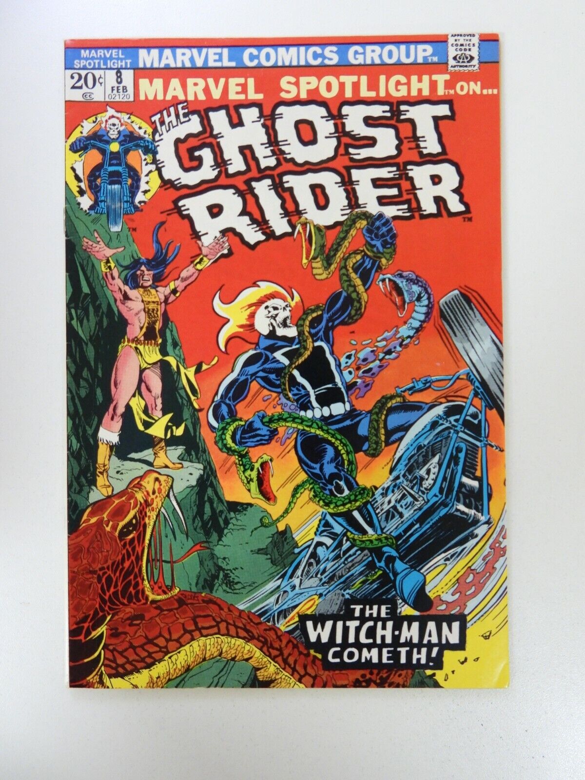 Marvel Spotlight #8 w/ Ghost Rider FN/VF condition Huge auction going on now