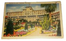 Huntington Hotel Postcard Pasadena, California 1942 and 1 Cent Statue Of Liberty picture