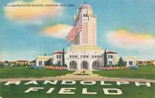c1930-40s Administration Building Randolph Field Linen San Antonio TX P454 picture