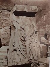 Rare Vintage Victorian Albumen Print Photo c.1880's Statue Venus Vitrix Athens picture