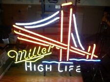 Golden Gate Bridge Miller High Life Beer 24