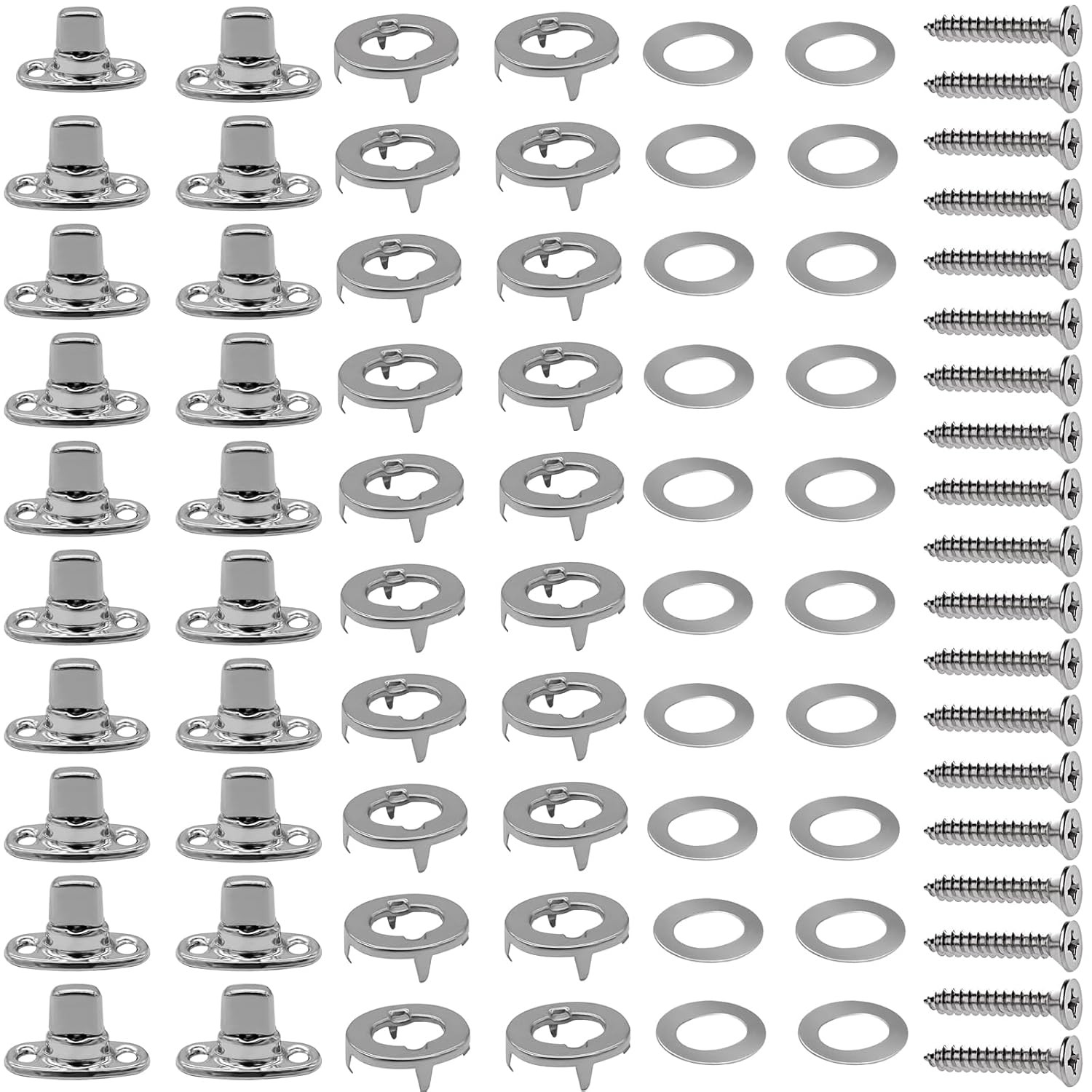 20 Sets Twist Lock Fasteners, Twist Lock Common Sense Fastener 304 Stainless Ste 20 Sets Twist Lock Fasteners, Twist Lock Common Sense Fastener 304 Stainless Ste