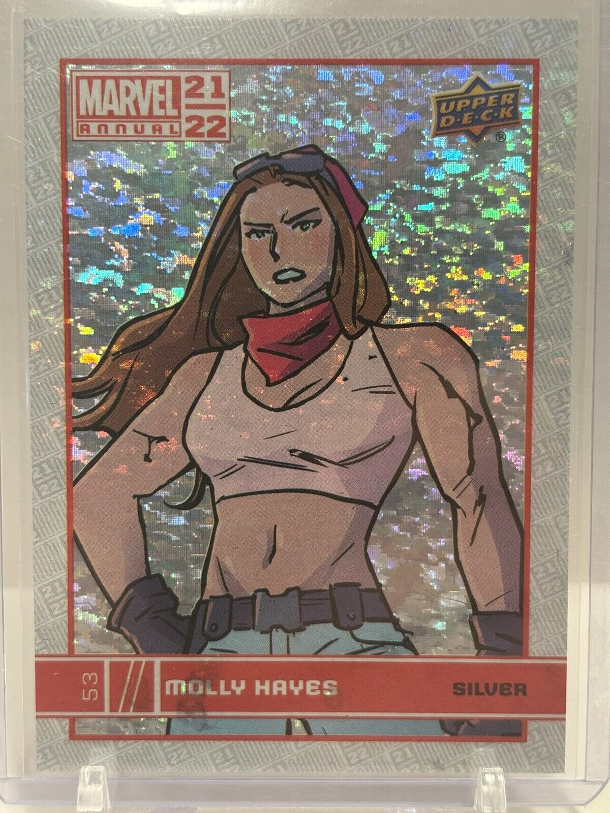 2021-22 Upper Deck Marvel Annual Molly Hayes #53 Silver