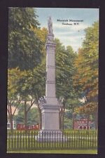 Old Vintage Postcard of Minisink Monument Goshen NY picture