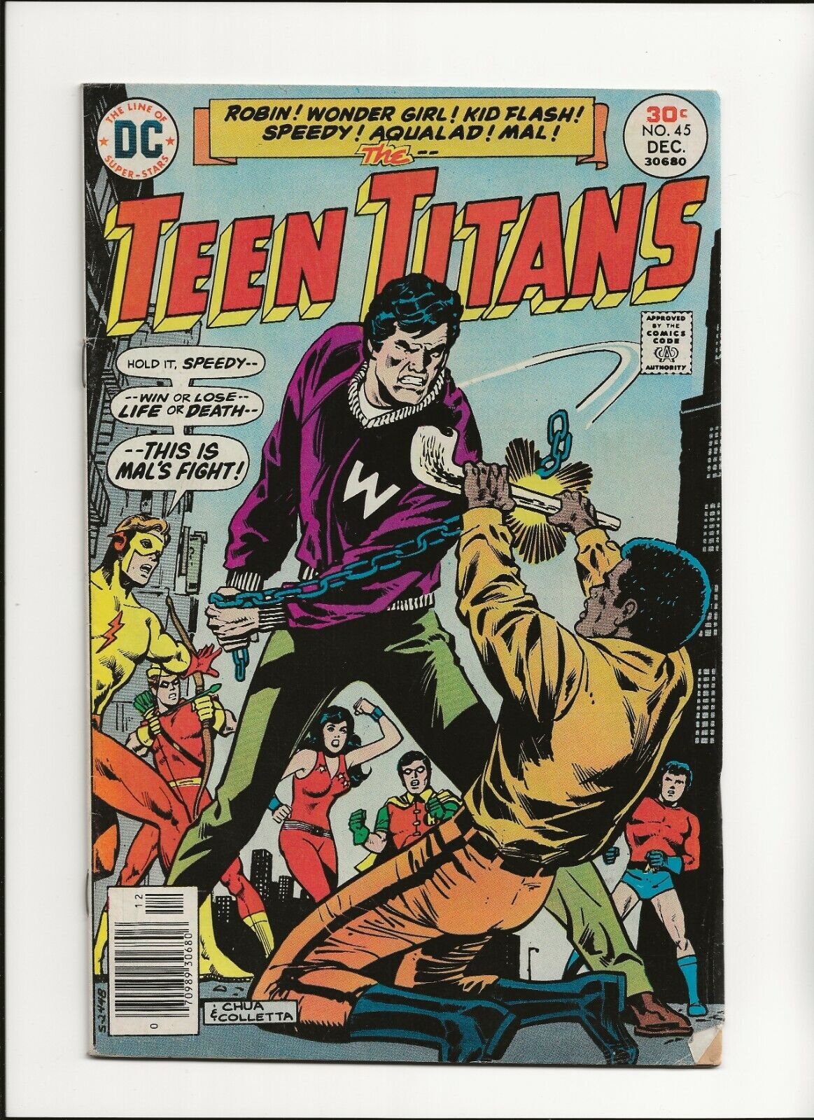 Teen Titans #45 1st Karen Beecher/Bumble Bee 1976 DC Comics