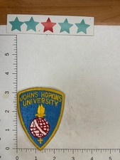 VINTAGE JOHNS HOPKINS UNIVERSITY PATCH picture