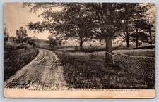 Williamsville New York War of 1812 Soldiers Burial Site Cemetery Postcard picture