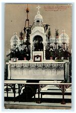 1938 Altar In St. Joseph's Church At Easter Plainfield New Jersey NJ Postcard picture