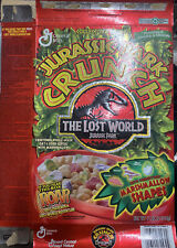 Jurassic Park Crunch-General Mills Cereal 1997-Collector’s Edition-Unopened picture
