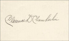 CLARENCE D. CHAMBERLIN - SIGNATURE(S) picture