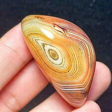 TOP 62G Natural Polished Silk Banded Lace Agate Crystal Stone Madagascar L440 picture