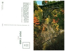VERMONT Postcard Quechee Gorge (A15) picture