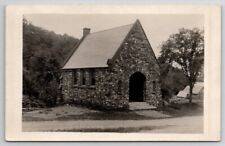 Shelburne MA RPPC Free Library Real Photo Postcard Q30 picture