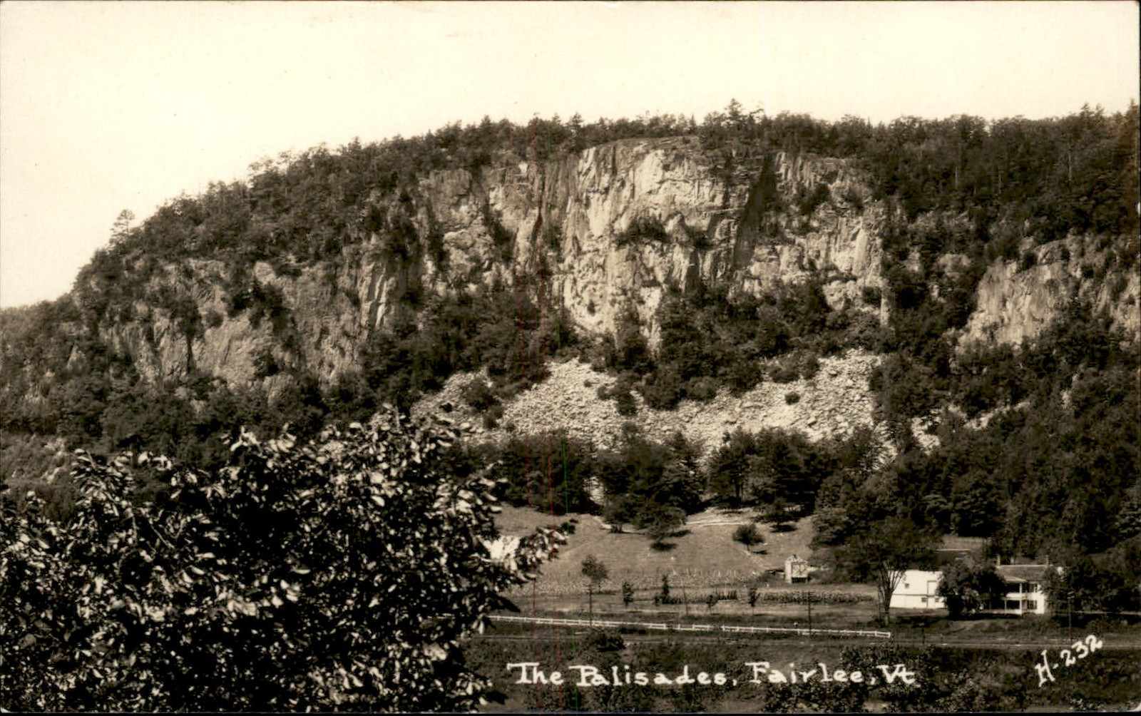 Fairlee Vermont VT The Palisades c1900s-10s Real Photo Vintage Postcard Fairlee Vermont VT The Palisades c1900s-10s Real Photo Vintage Postcard