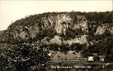 Fairlee Vermont VT The Palisades c1900s-10s Real Photo Vintage Postcard picture