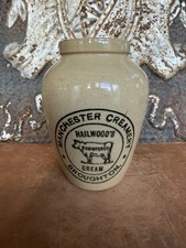 Antique Hailwood’s Medium Rich Cream w/ Cow Logo, Manchester Creamery, c. 1890 picture