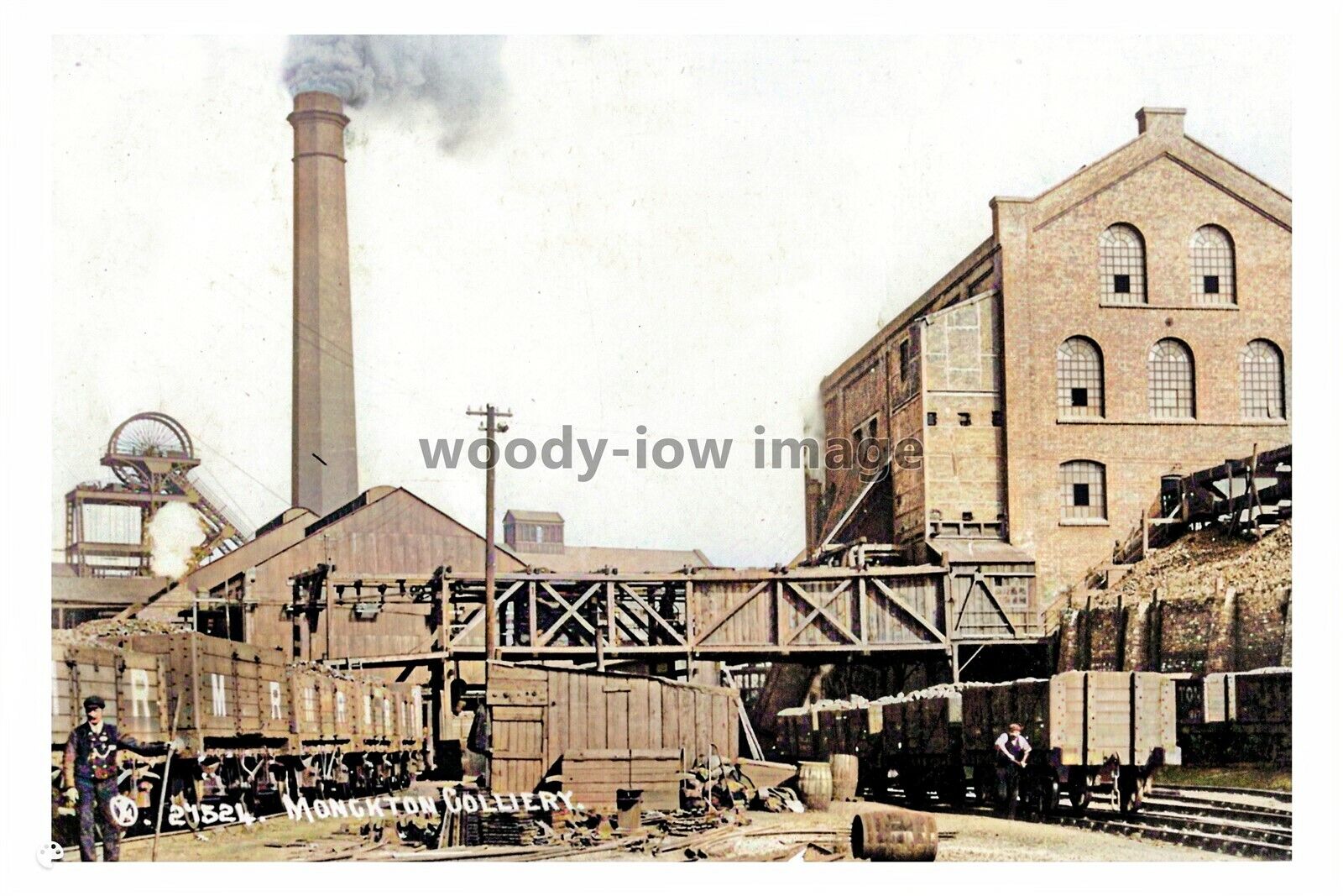 ptc0449 - Monkton Colliery , Yorkshire - print 6x4
