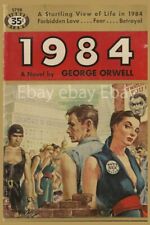 GEORGE ORWELL 1984, 1950s Pulp Novel Cover, Sexy MAGNET 2x3