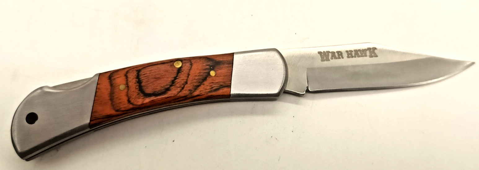 BRAND NEW Henry Clay Warhawk Toro Locking Pocket Knife (Wood) BRAND NEW Henry Clay Warhawk Toro Locking Pocket Knife (Wood)