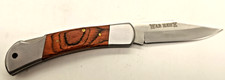 BRAND NEW Henry Clay Warhawk Toro Locking Pocket Knife (Wood) picture