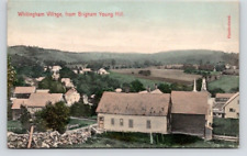 POSTCARD WHITINGHAM VILLAGE FROM BRIGHAM YOUNG HILL VERMONT picture