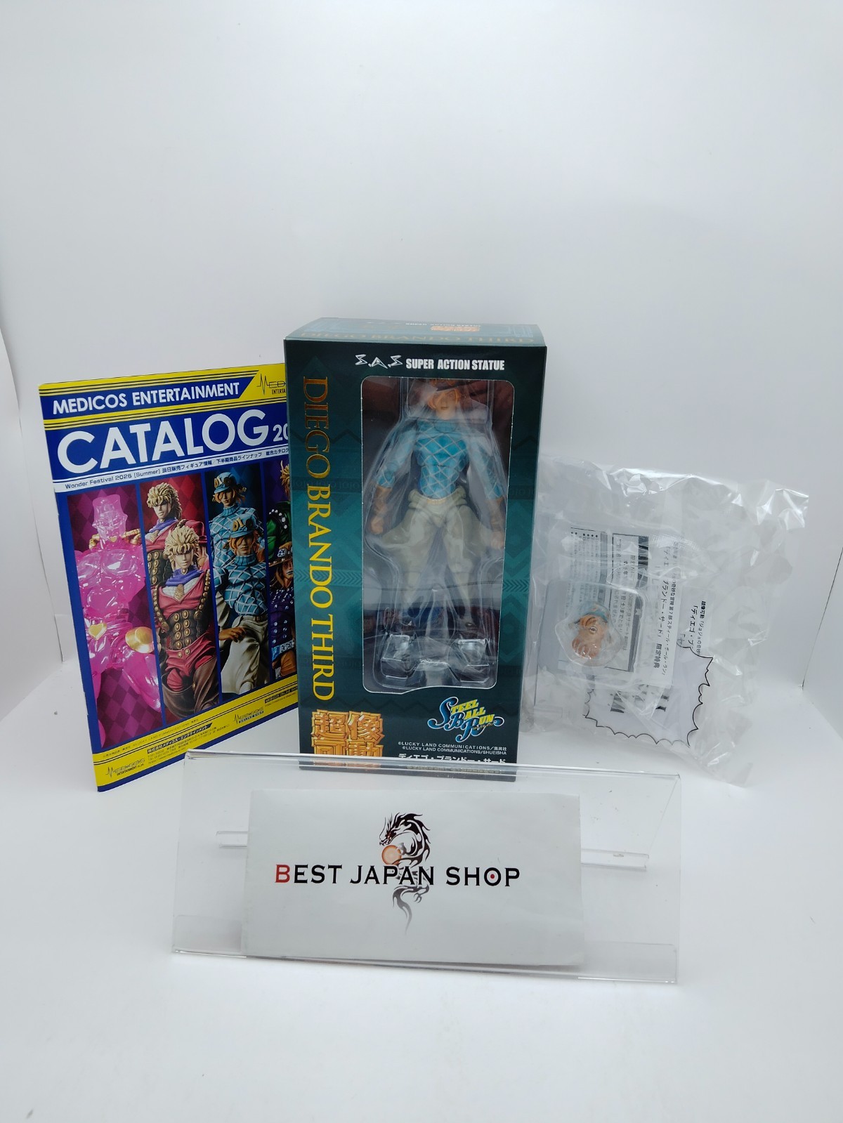 Super Action Statue JoJo Part 7 Steel Ball Run Diego Brando Third figure Japan Super Action Statue JoJo Part 7 Steel Ball Run Diego Brando Third figure Japan