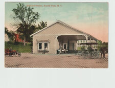 Averill Park NY~Railroad Station~1912 Postcard picture