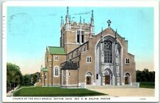 Postcard - Rev. D. M. Halpin, Pastor, Church of the Holy Angels, Dayton, Ohio picture
