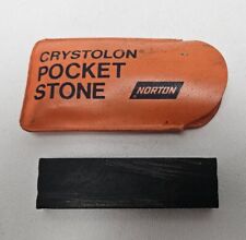 Vintage Norton CRYSTOLON Pocket Stone 3