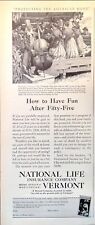 1944 National Life Insurance Vermont Tunbridge Town Fair Guaranteed Print Ad picture