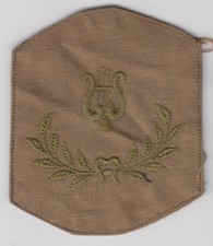 WW1 era US Army Assistant Band Leader Rank Rate Patch Insignia Khaki Twill picture