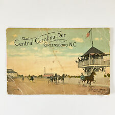 Postcard Central Carolina Fair Greensboro NC North Carolina 1914 picture