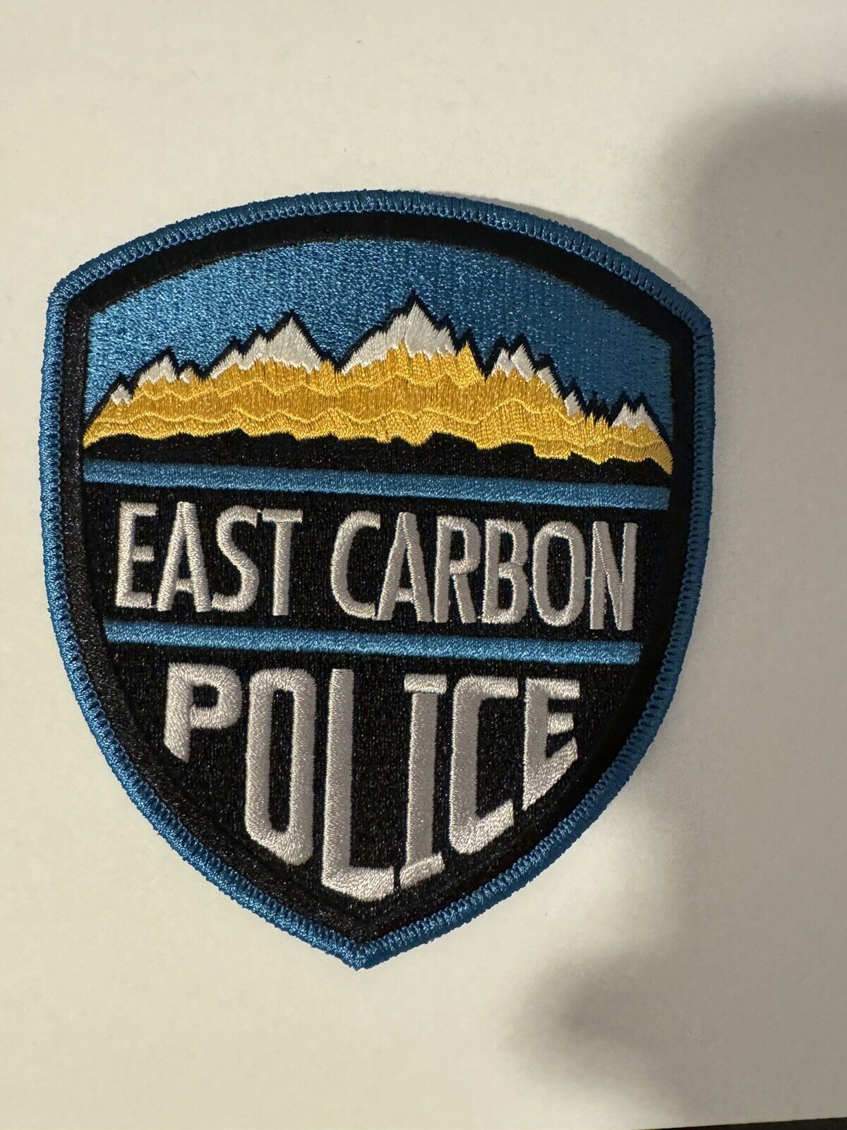 US EAST CARBON POLICE DEPARTMENT UTAH SHOULDER PATCH
