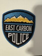 US EAST CARBON POLICE DEPARTMENT UTAH SHOULDER PATCH picture