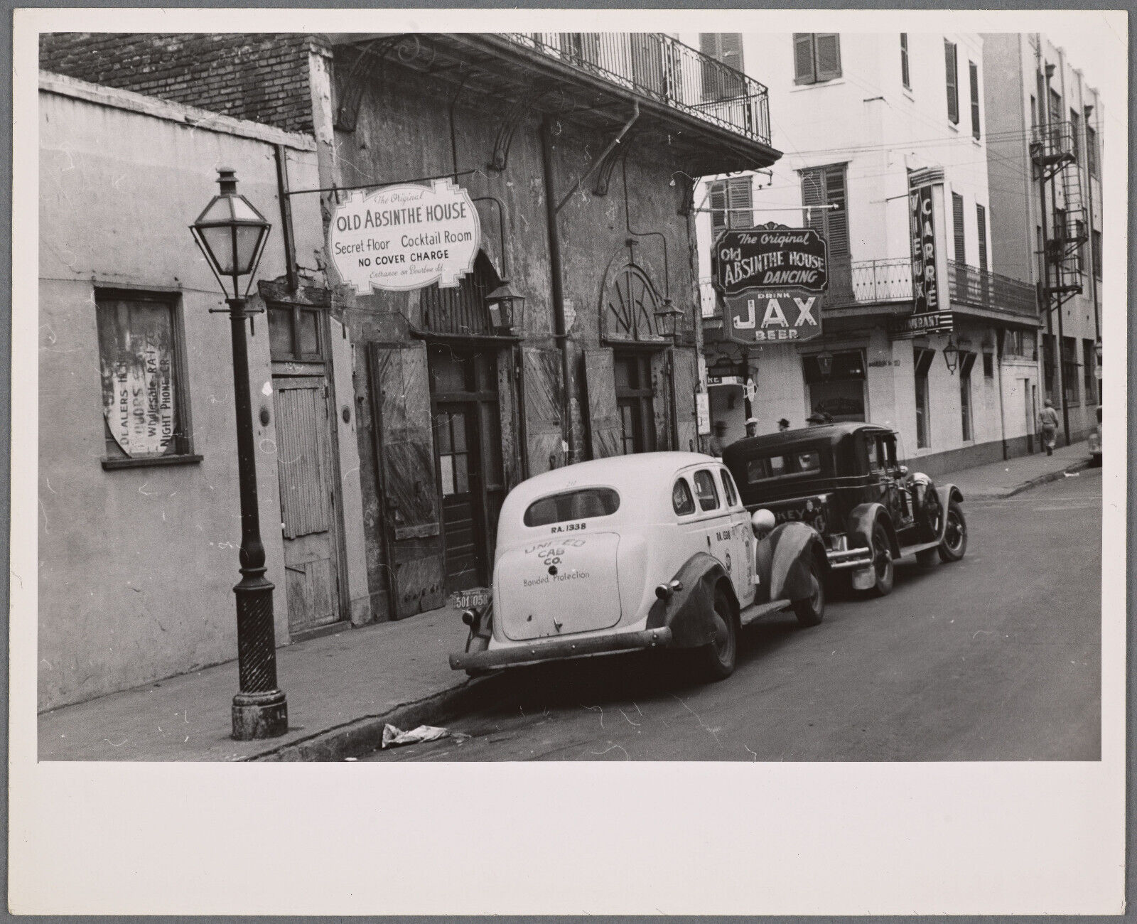Old 8X10 Photo, 1930's Old buildings in New Orleans, Louisiana 4027893