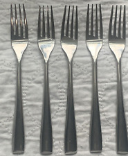 5 Cambridge Stainless RACHEL Salad Dessert Forks China picture