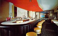 1962 NJ Newark Royal Cocktail Lounge & Restaurant Unique Bar Mint postcard A54 picture