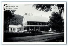 1950 The Vermont Inn Exterior Scene Newfane Vermont VT Posted Vintage Postcard picture