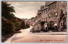 Bath Lansdown Place West Street Scene Frith's Series c.1910 Somerset England picture