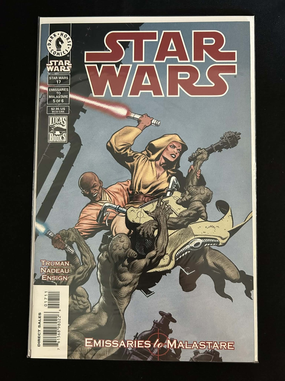 Star Wars # 17 NM/NM+ 1st App Quinlan Vos Dark Horse 2000 Star Wars # 17 NM/NM+ 1st App Quinlan Vos Dark Horse 2000