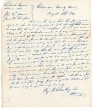 1841 Chittenden County VT Court Document Plea in Abatement Jericho D.A. Smalley picture