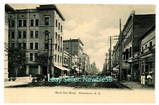 Greensboro North Carolina NC - SOUTH ELM STREET STORE FRONTS - Postcard picture