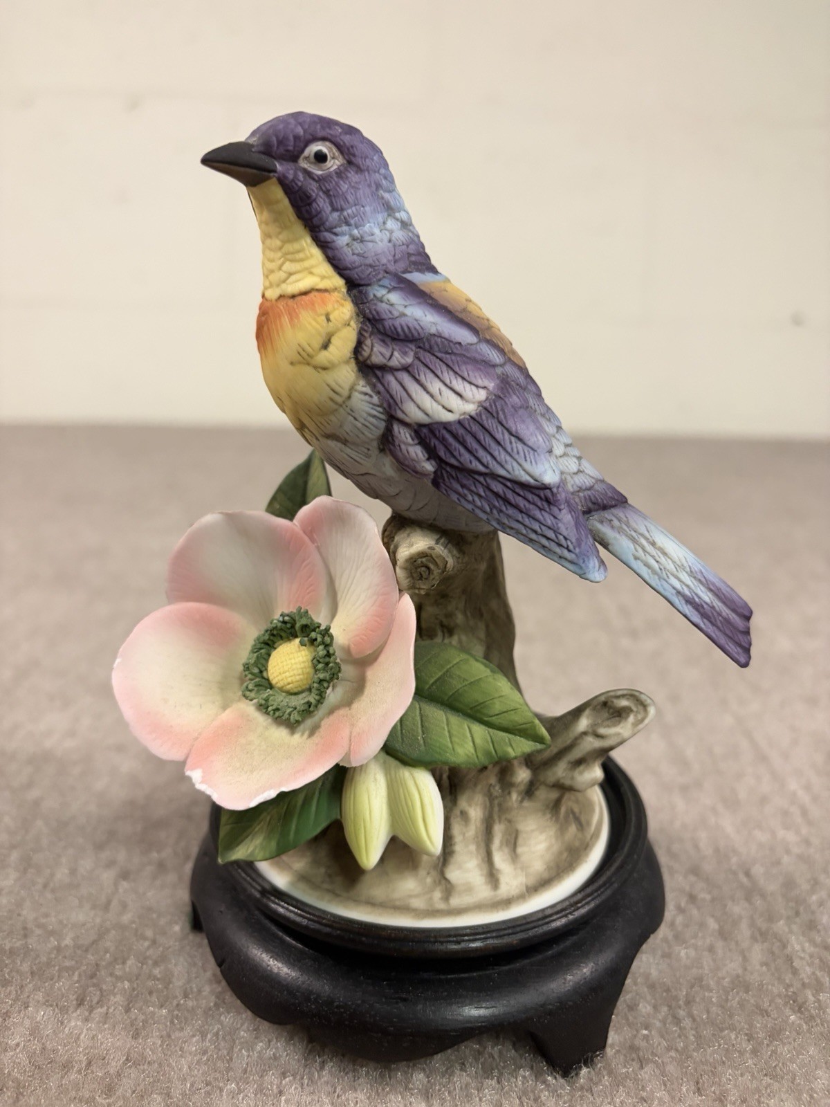 Vintage Andrea by Sadek Paula Walden Bird Figurine 8627 Japan Porcelain Flower Vintage Andrea by Sadek Paula Walden Bird Figurine 8627 Japan Porcelain Flower