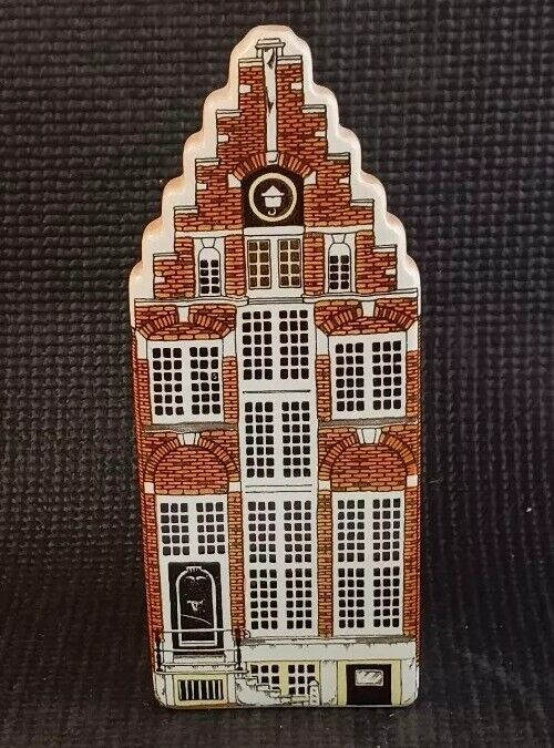 Polychroom House,hand Painted, Made In Holland Row House