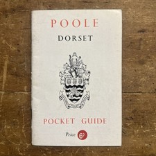  Pocket Guide Poole Dorset with fold out map picture