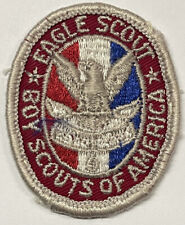 Vintage Eagle Scout Rank Uniform Patch BSA Boy Scouts Of America picture