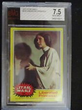 1977 Topps Star Wars (Princess Leia) Liberated Princess (Carrie Fisher) BVG 7.5 picture