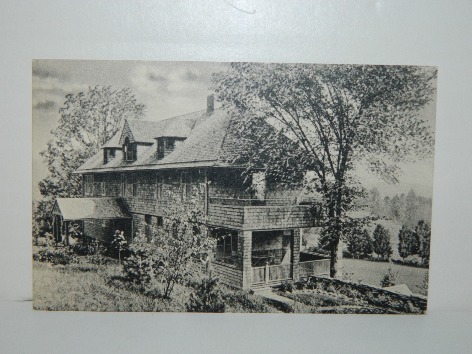 VTG Vintage B & W Naulakha @1900 Dummerston, Vermont F. Cabot Holbrook Postcard VTG Vintage B & W Naulakha @1900 Dummerston, Vermont F. Cabot Holbrook Postcard